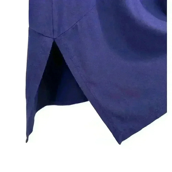 Eileen Fisher Bateau Neck Asymmetrical Jersey Long Sleeve Tunic Size M - Picture 10 of 11